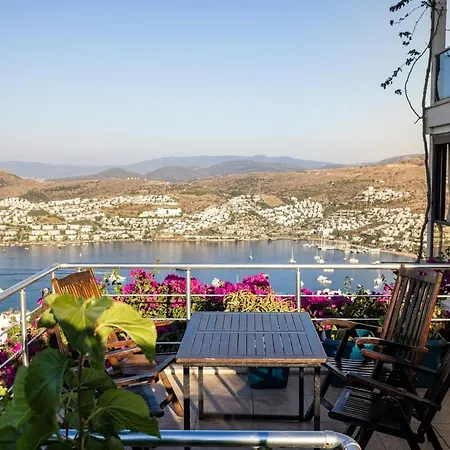 דירה Stunning Sea View Duplex In Gundogan