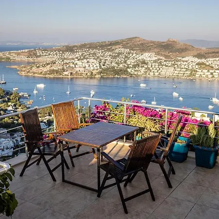 דירה Stunning Sea View Duplex In Gundogan